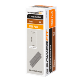 25mm C1 Series Electro-Galvanised Brad Nails - 2,000 Pack