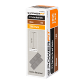 40mm C1 Series Electro-Galvanised Brad Nails - 2,000 Pack