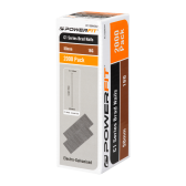 50mm C1 Series Electro-Galvanised Brad Nails - 2,000 Pack