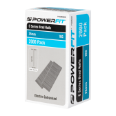 35mm C Series Electro-Galvanised Brad Nails - 2,000 Pack