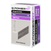 50mm Electro-Galvanised DA Angled Brad Nails - 2,000 Pack