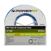 Air Hose, 10mm with BSP Fittings - 20m