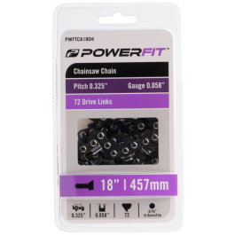 Chainsaw Chain - 18 Inch (457mm) | 0.325" Pitch | 0.058" Gauge | 72 ...